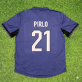 1998/99 Andrea Pirlo #21 Inter Milan Home Retro Football Jersey – Back View