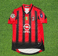 AC Milan 2004 2005 Home Retro Football Jersey – Back View