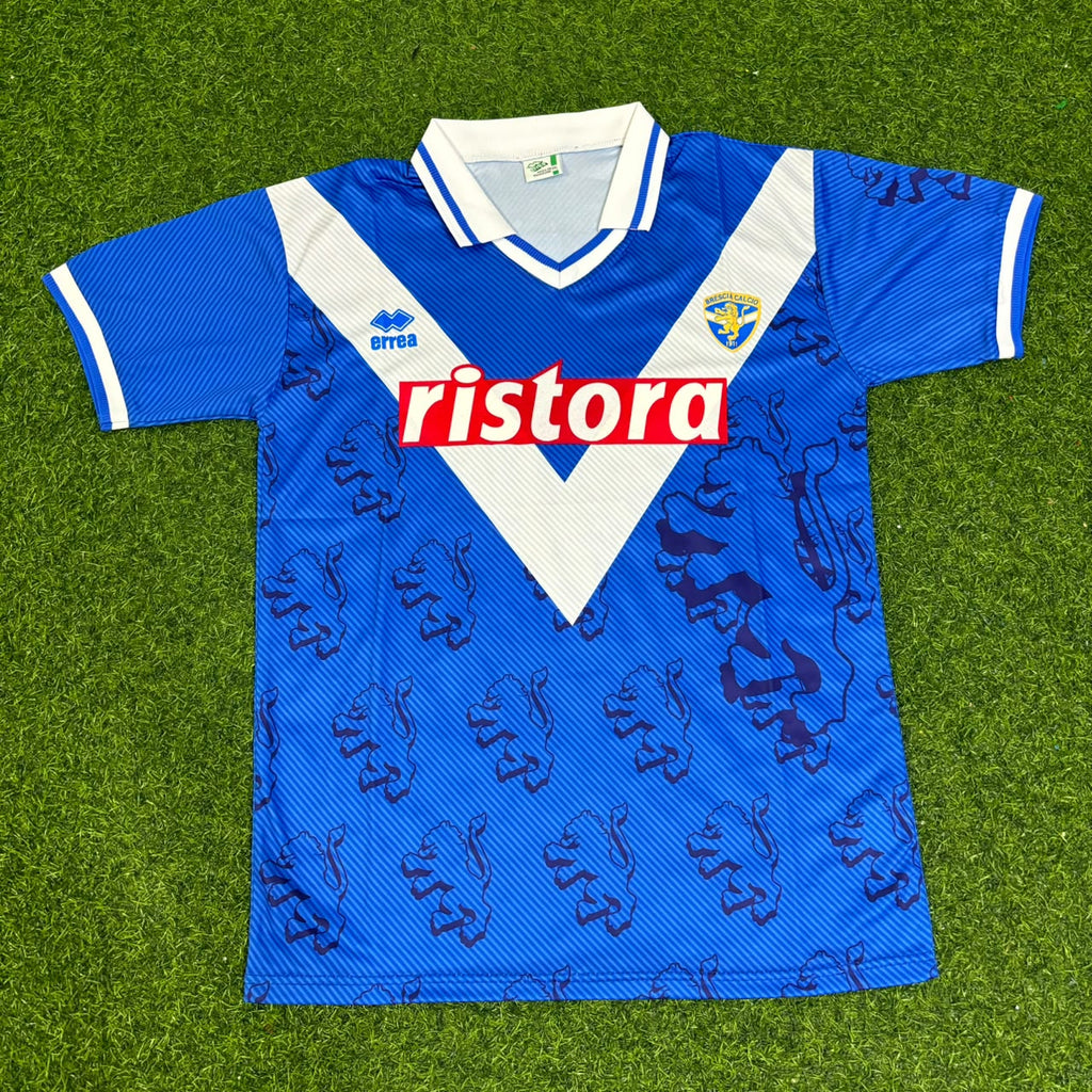 Andrea Pirlo Brescia 1997/1998 Retro Home Football Jersey – Front View