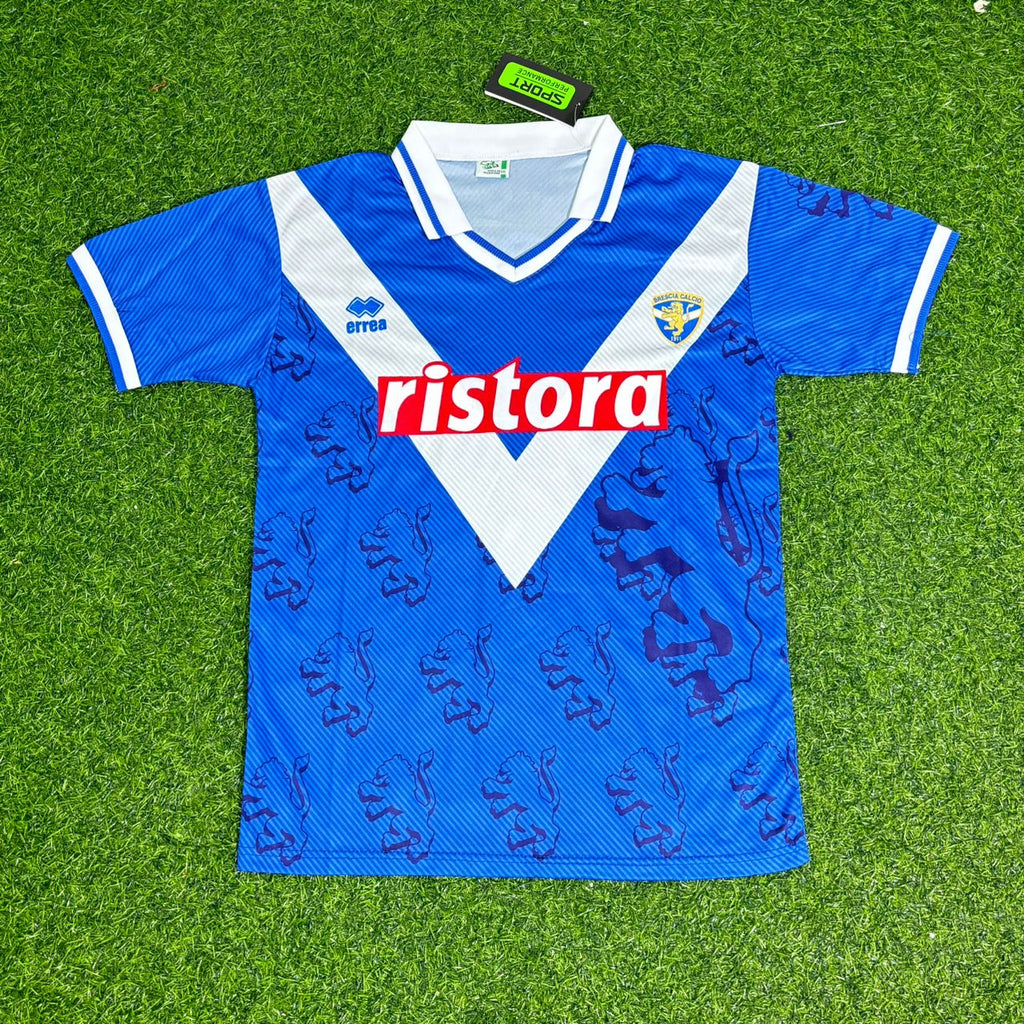 Antonio Filippini Brescia 1997/1998 Retro Home Football Jersey – Front View