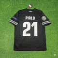 Juventus Home 2012 2013 Season Retro Jersey – Andrea Pirlo 21- – Back View