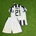 Juventus 2014/2015 Retro Kids Football Jersey – Andrea Pirlo – Back View