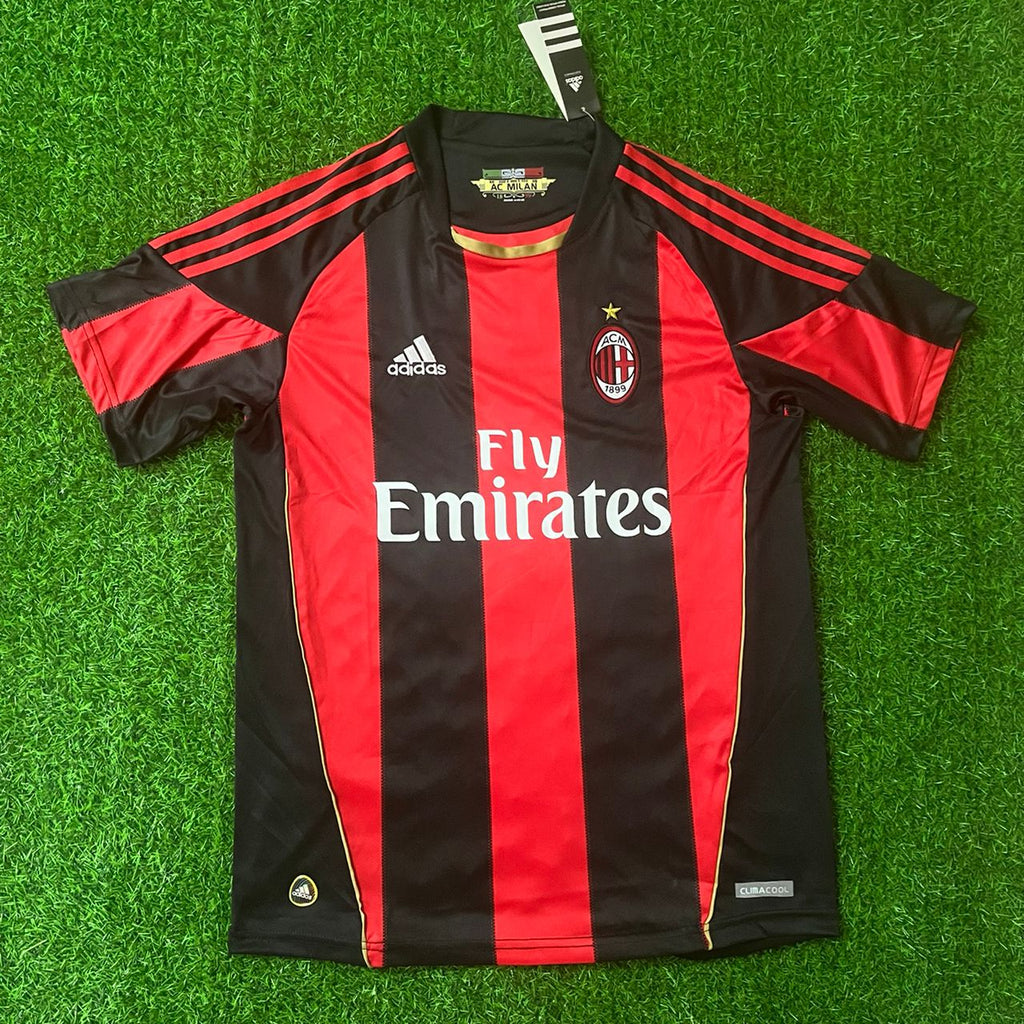 Andrea Pirlo Milan 2010 2011 Retro Jersey – Front View