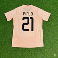 Juventus Away Retro Football Jersey – Andrea Pirlo 21 – Back View