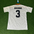 Andreas Brehme Deutschland 1994 Weltmeisterschaft Retro Football Jersey – Back View