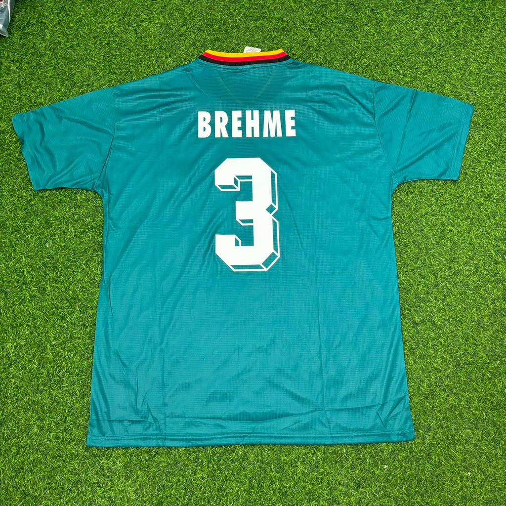 Andreas Brehme Germany Deutschland 1994 World Cup Jersey – Back View