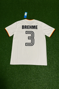 Andreas Brehme Germany 1986 World Cup Retro Football Jersey – Back View