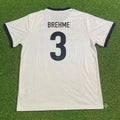 Andreas Brehme Germany 125 Year Special White Football Jersey – Back View