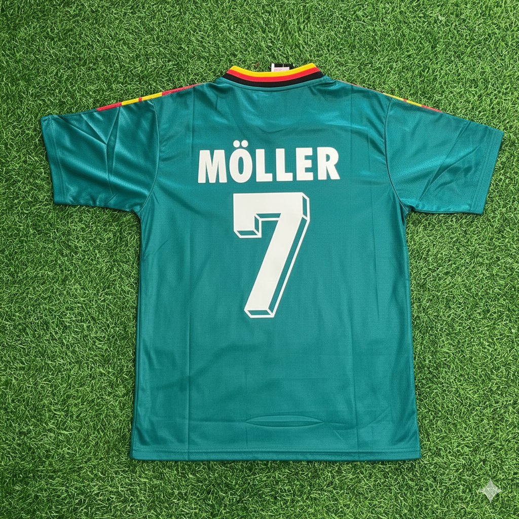 Andreas Möller Germany Deutschland 1994 World Cup Jersey – Back View