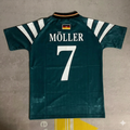 1996 Germany EURO Andreas Möller Deutschland Retro Football Jersey – Back View