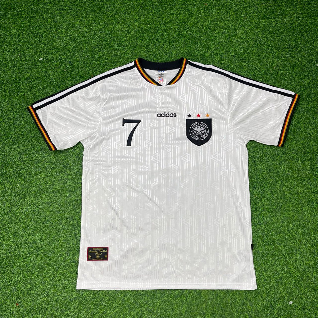 Andreas Möller Deutschland EM 1996 Finale Germany Heim Retro Set – Front View