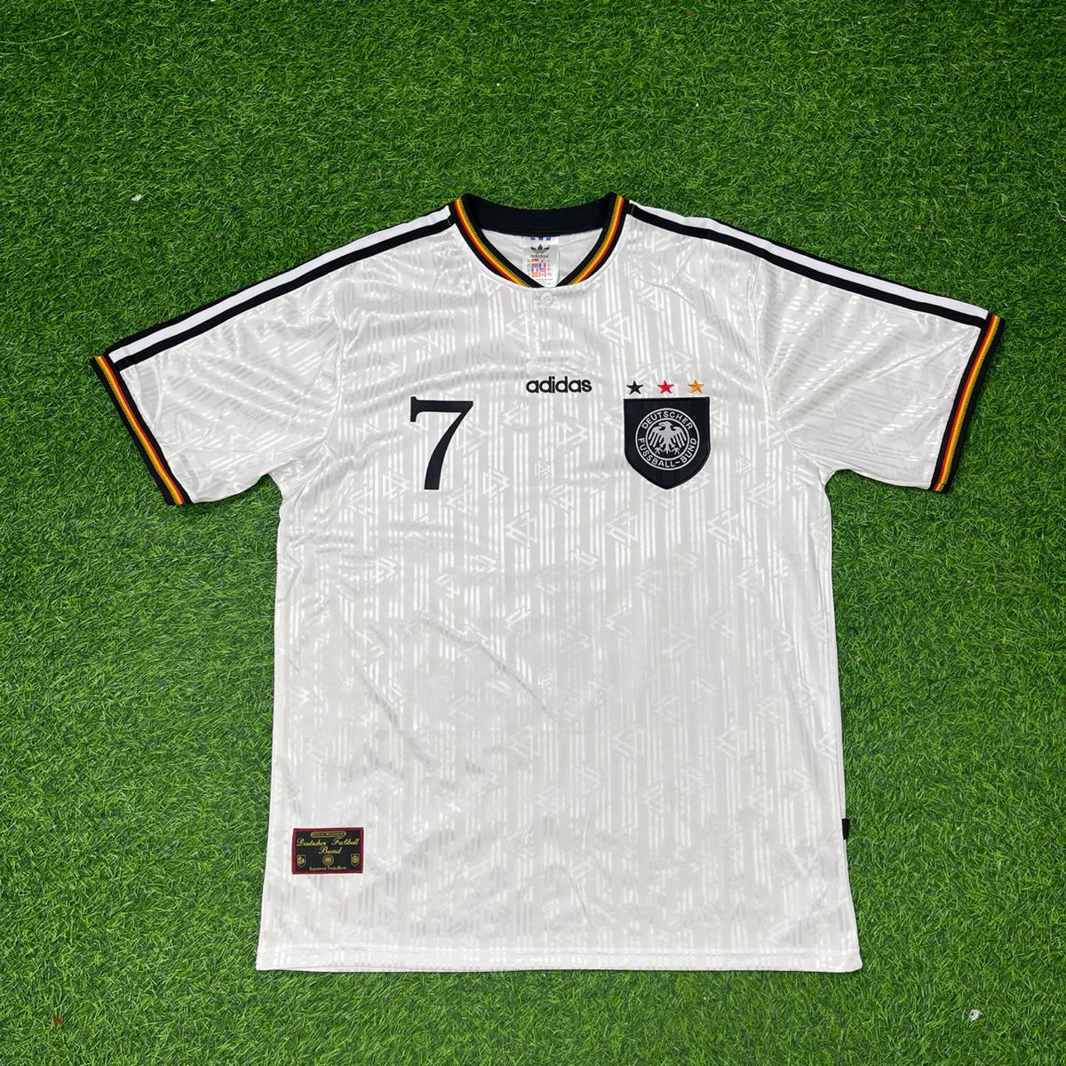 Andreas Möller Deutschland EM 1996 Finale Germany Heim Retro Set – Front View