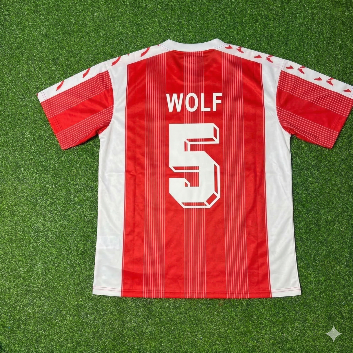 Andreas Wolf 1. FC Nürnberg Heim Retro Fußballtrikot Jersey – Back View