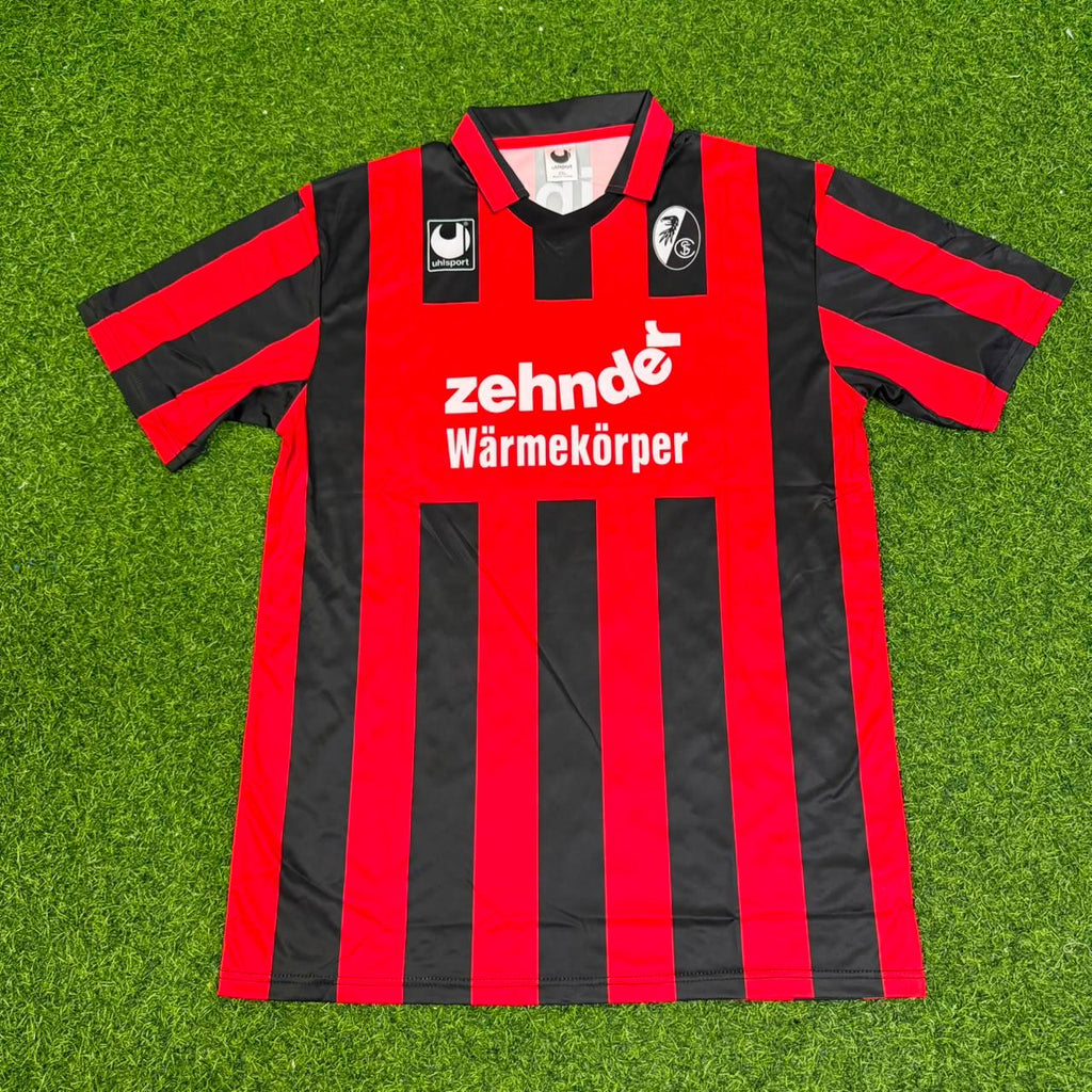 Freiburg 1994/95 Retro Football Jersey – Andreas Zeyer SC – Front View