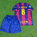 Barcelona 2015 Champions League Final Kids Retro Jersey – Andres Iniesta #8 – Back View