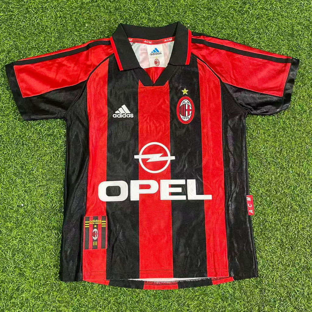 1998/99 Andriy Shevchenko AC Milan Kids Retro Football Jersey – 4