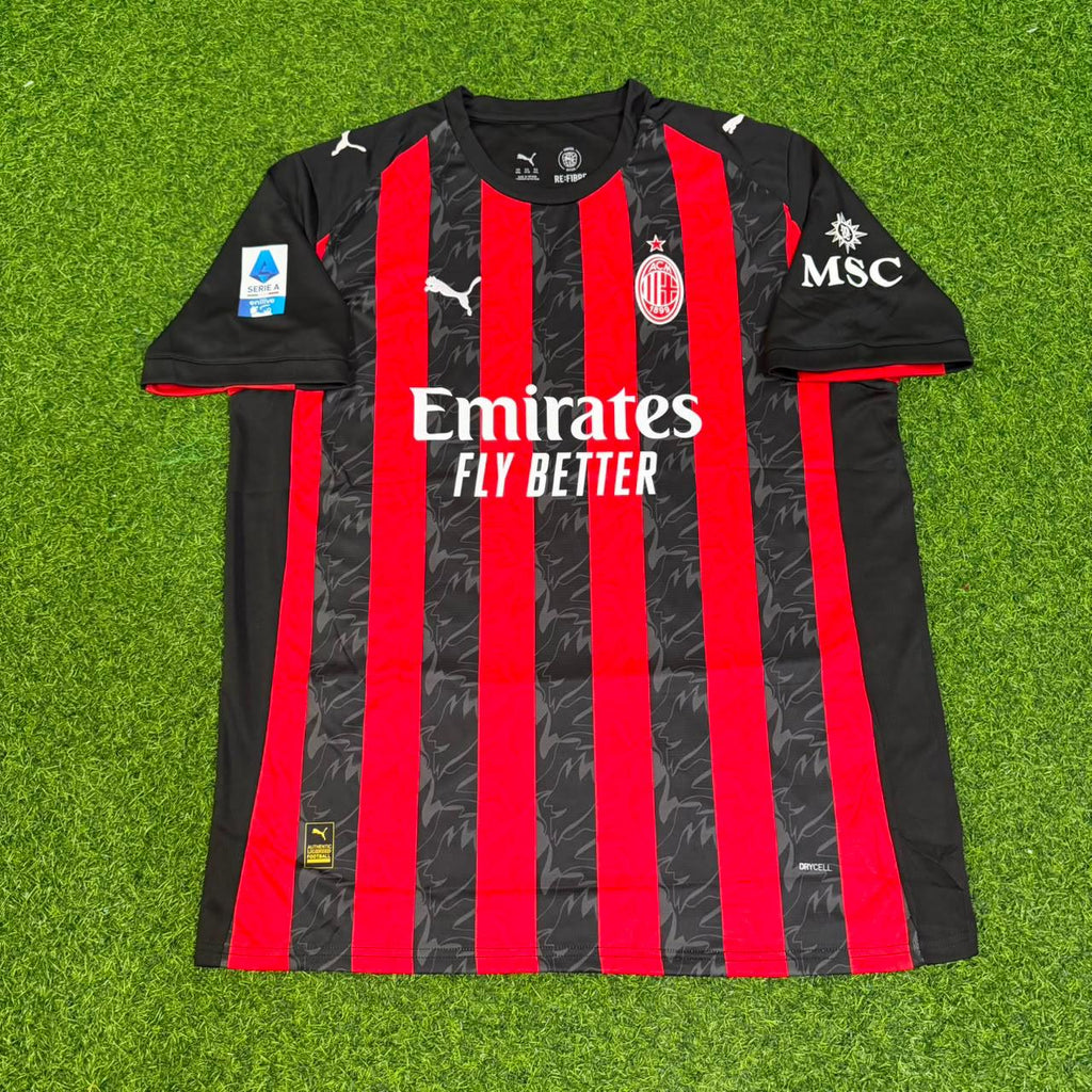 Andriy Shevchenko AC Milan Football Retro Legend Jersey – Front View