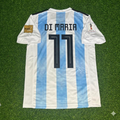 Argentina 2018 World Cup Home Retro Jersey – Ángel Di María #11 – Back View
