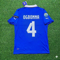 Italy Euro 2012 Retro Home Jersey – Angelo Ogbonna 4- – Back View