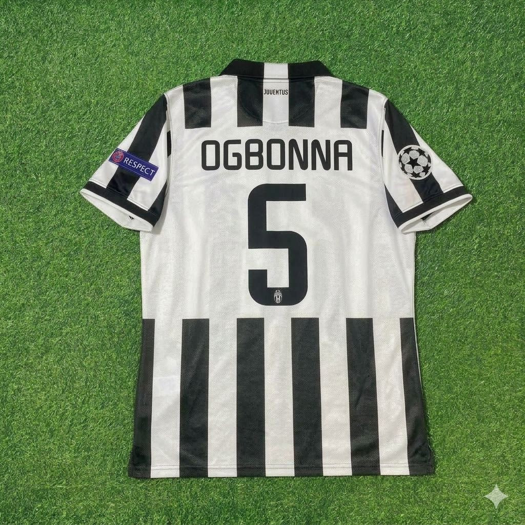 Juventus 2014 2015 Retro Jersey – Angelo Ogbonna 5- – Back View