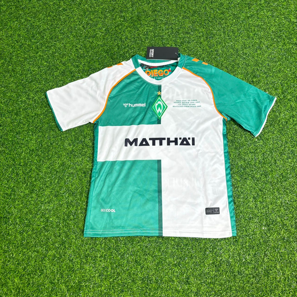 Werder Bremen Anniversary Jersey – Angelos Charisteas – Front View
