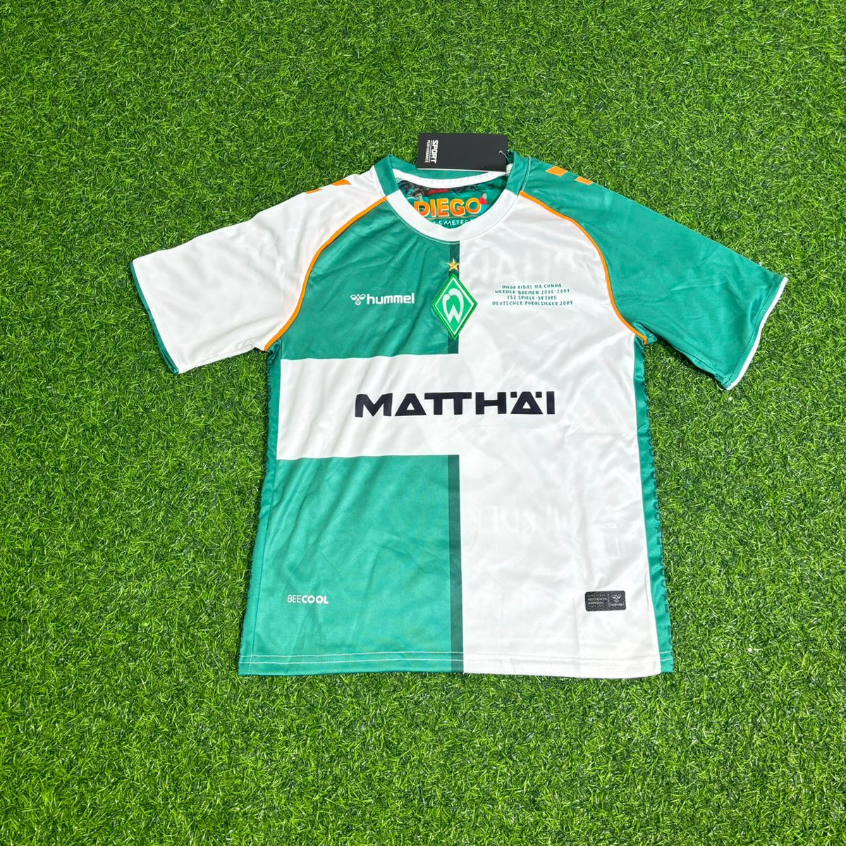 Werder Bremen Anniversary Jersey – Angelos Charisteas – Front View