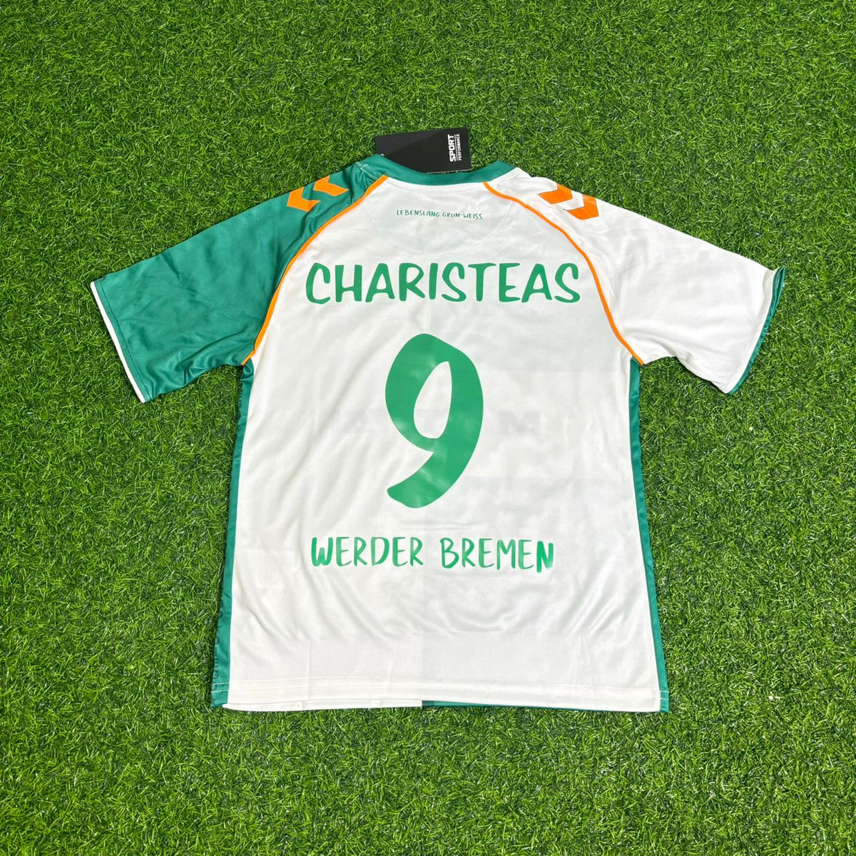 Werder Bremen Anniversary Jersey – Angelos Charisteas – Back View