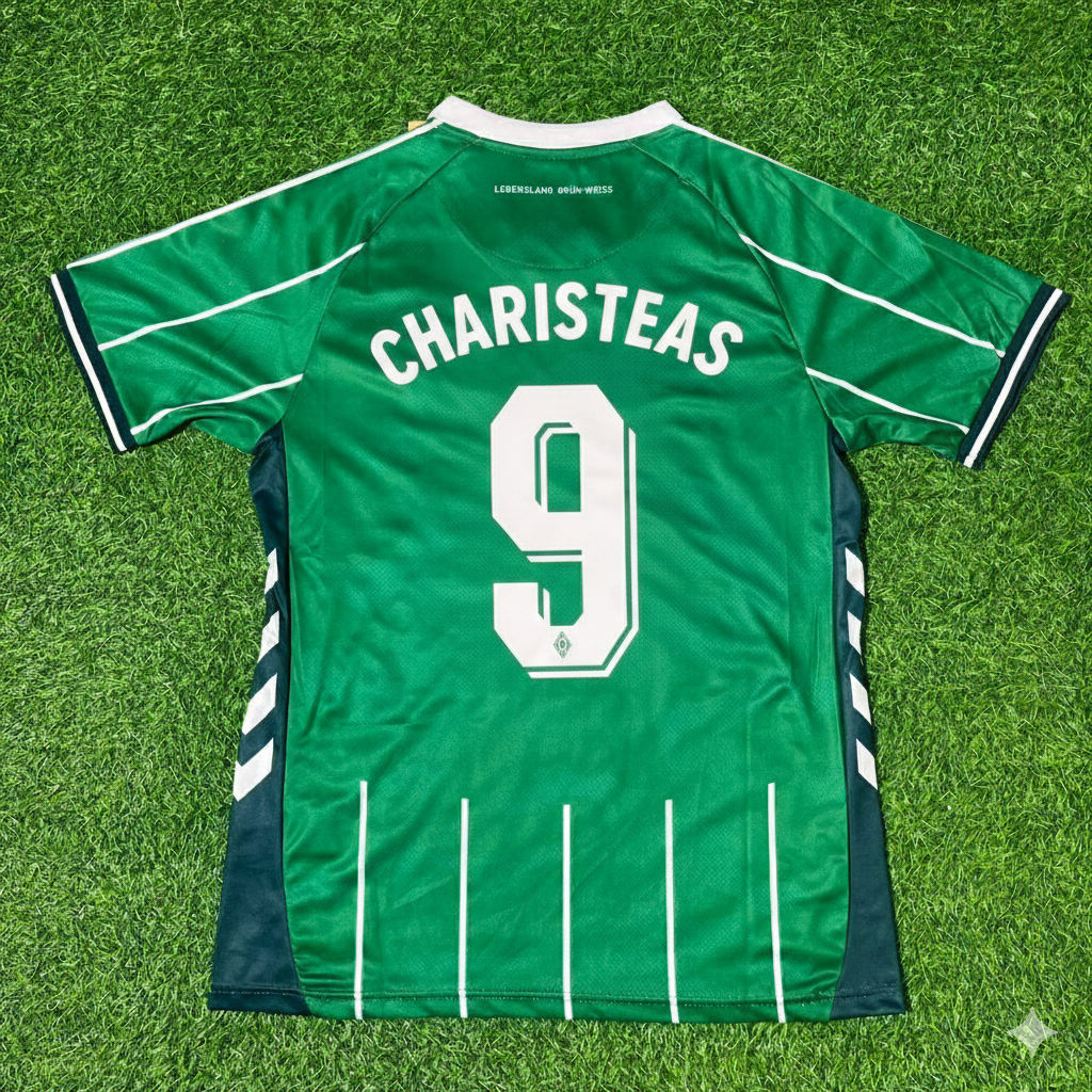 Angelos Charisteas Werder Bremen Special Football Jersey Edition 2 – Back View