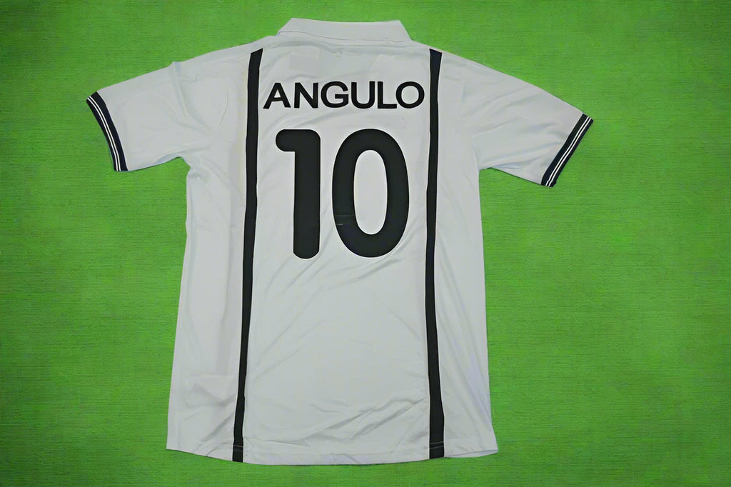 Miguel Angel Angulo Valencia 2001 Milano Champions Final Retro Football Jersey – Back View