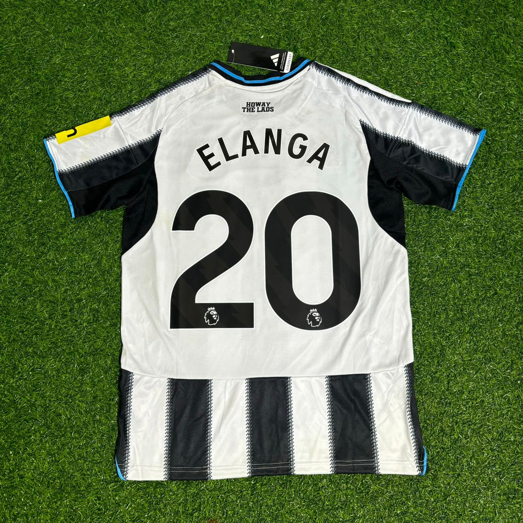 2026 Anthony Elanga Newcastle United Home Football Jersey Camisate – Back View