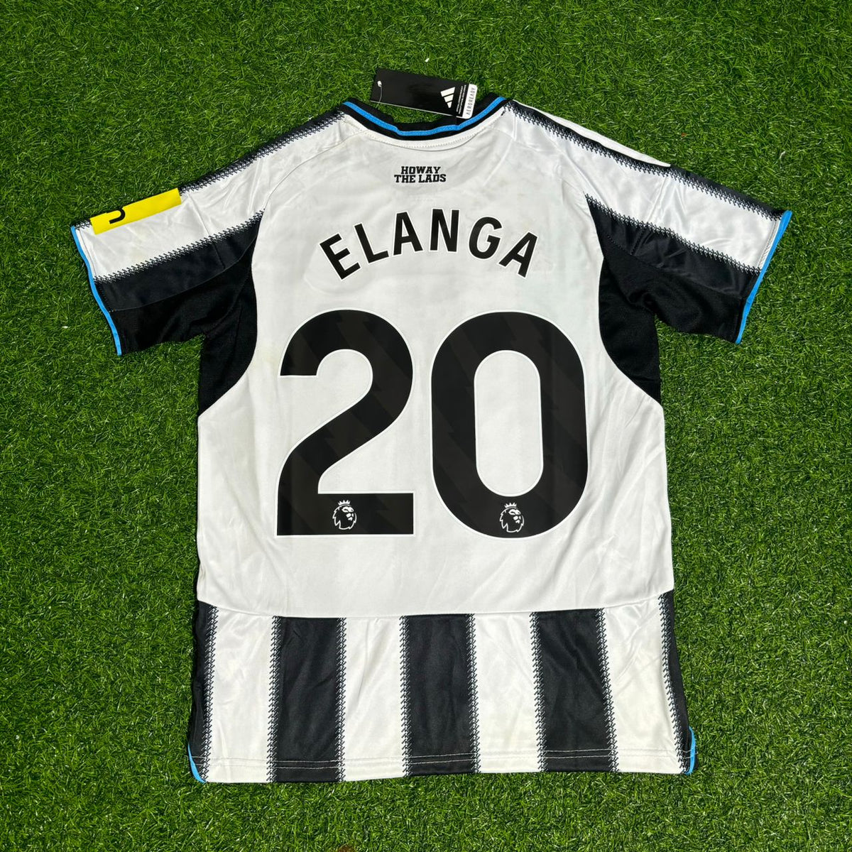 2026 Anthony Elanga Newcastle United Home Football Jersey Camisate – Back View