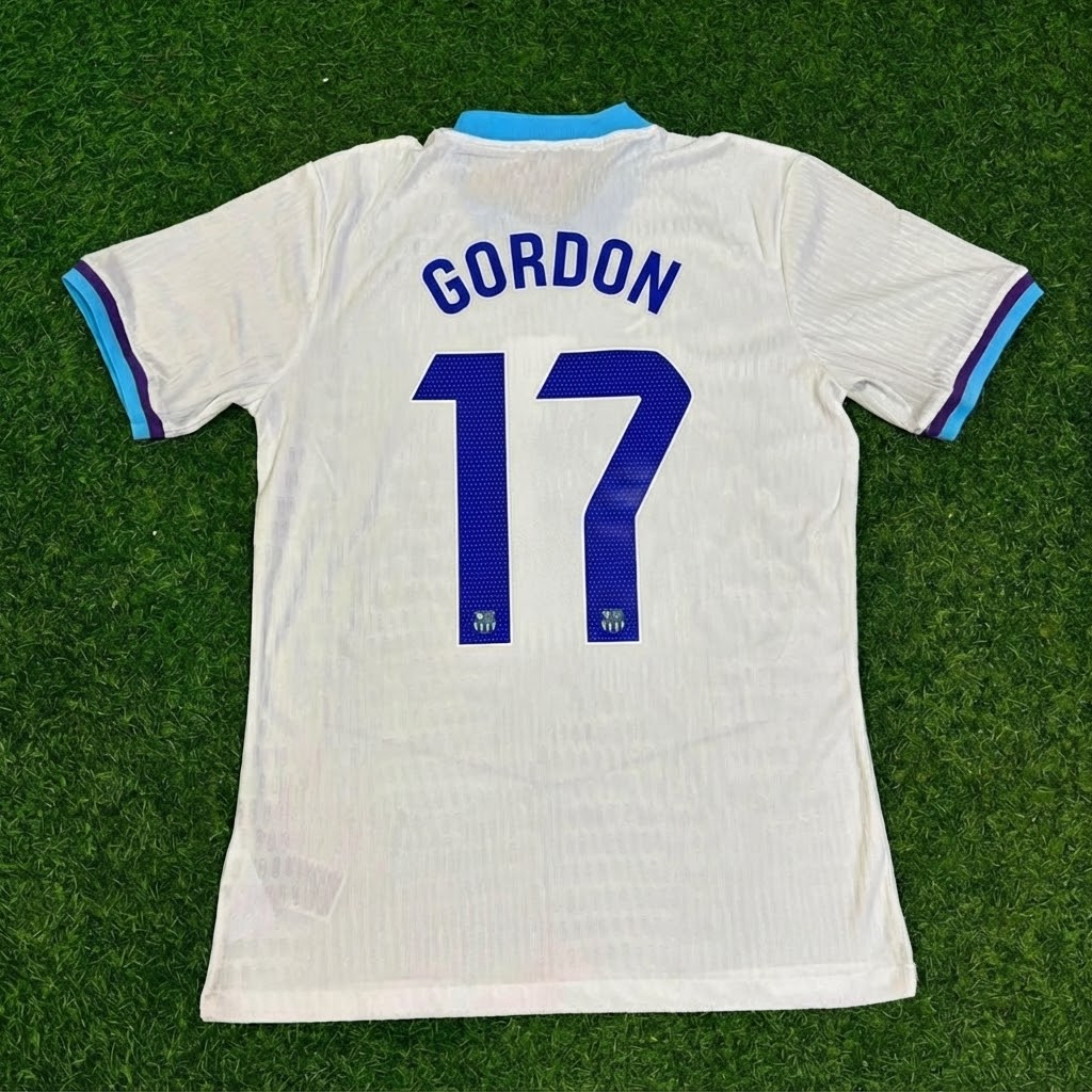 Anthony Gordon #17 Barcelona New Season Special Edition Jersey – Back View