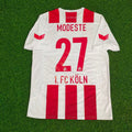 2017/18 Anthony Modeste 1. FC Köln Retro Football Jersey – Back View