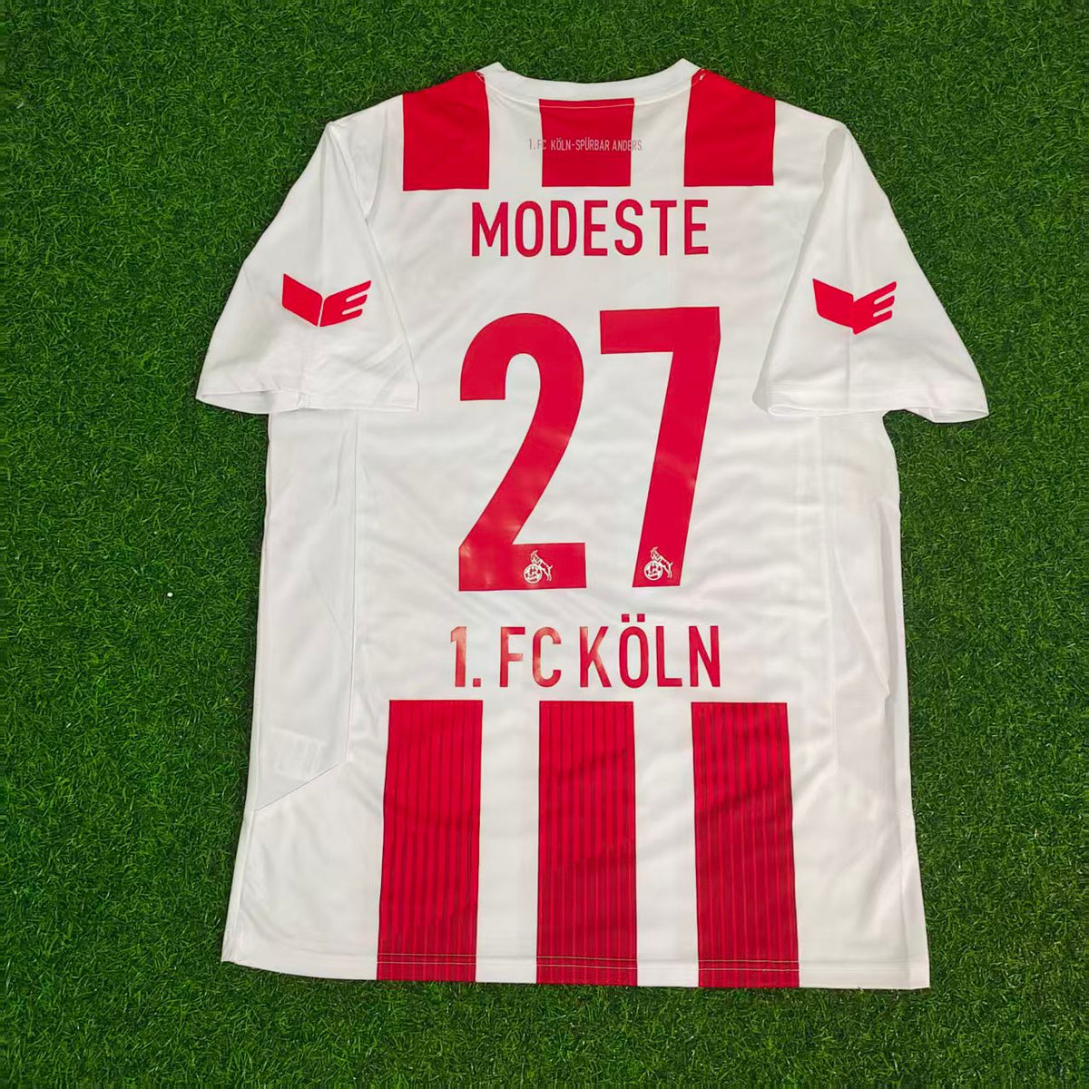 2017/18 Anthony Modeste 1. FC Köln Retro Football Jersey – Back View