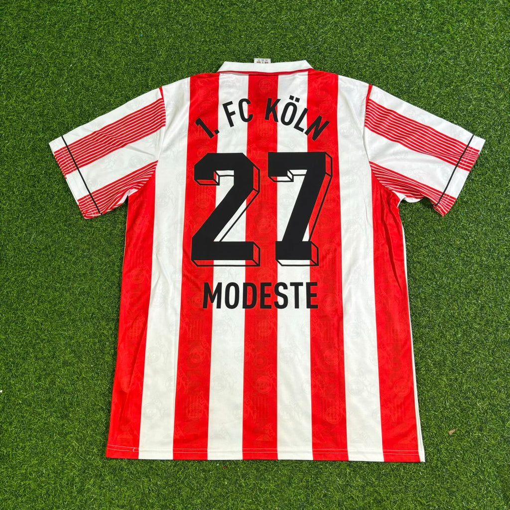 Anthony Modeste #27 FC Köln Retro Fußballtrikot – Back View