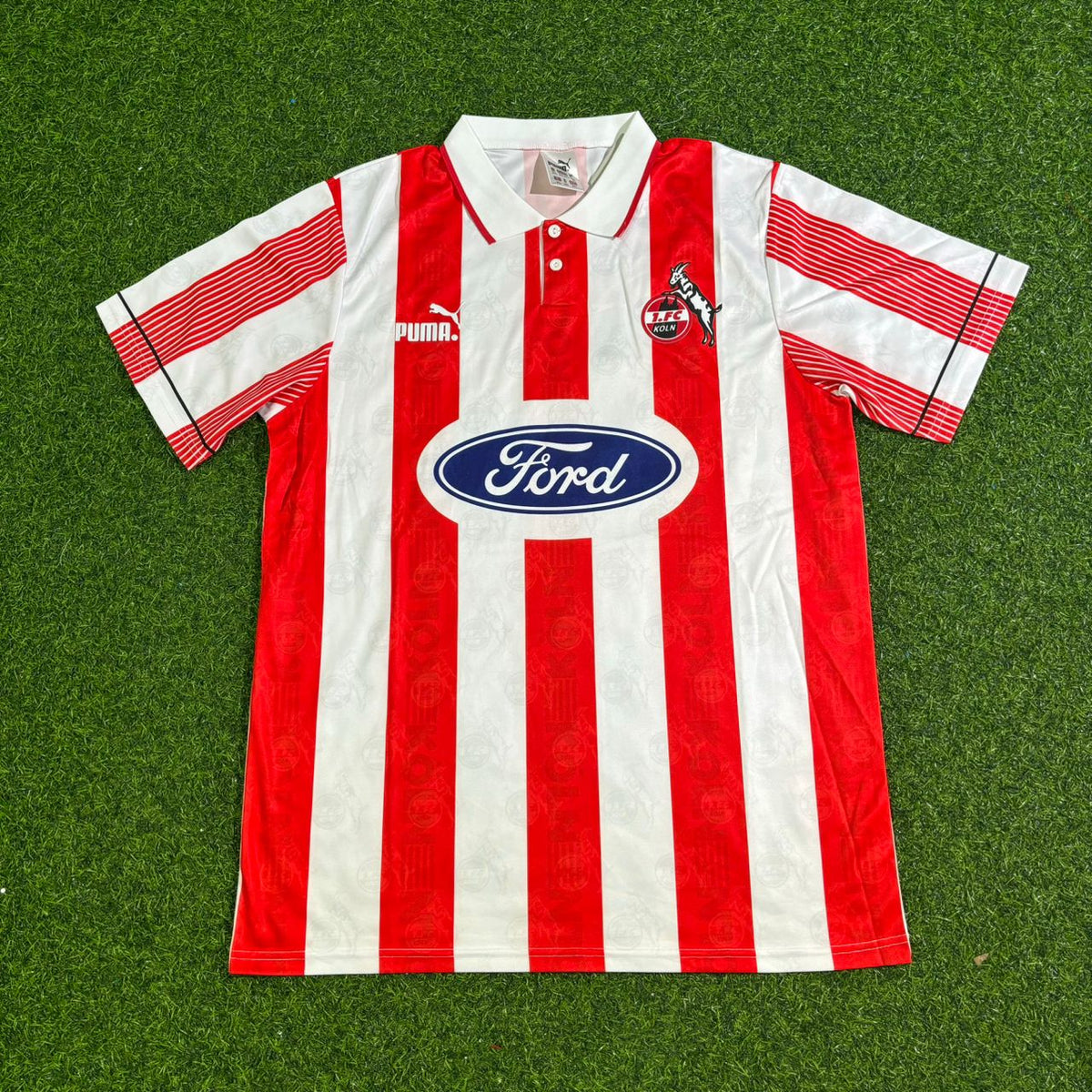 Anthony Modeste #27 FC Köln Retro Fußballtrikot – Front View