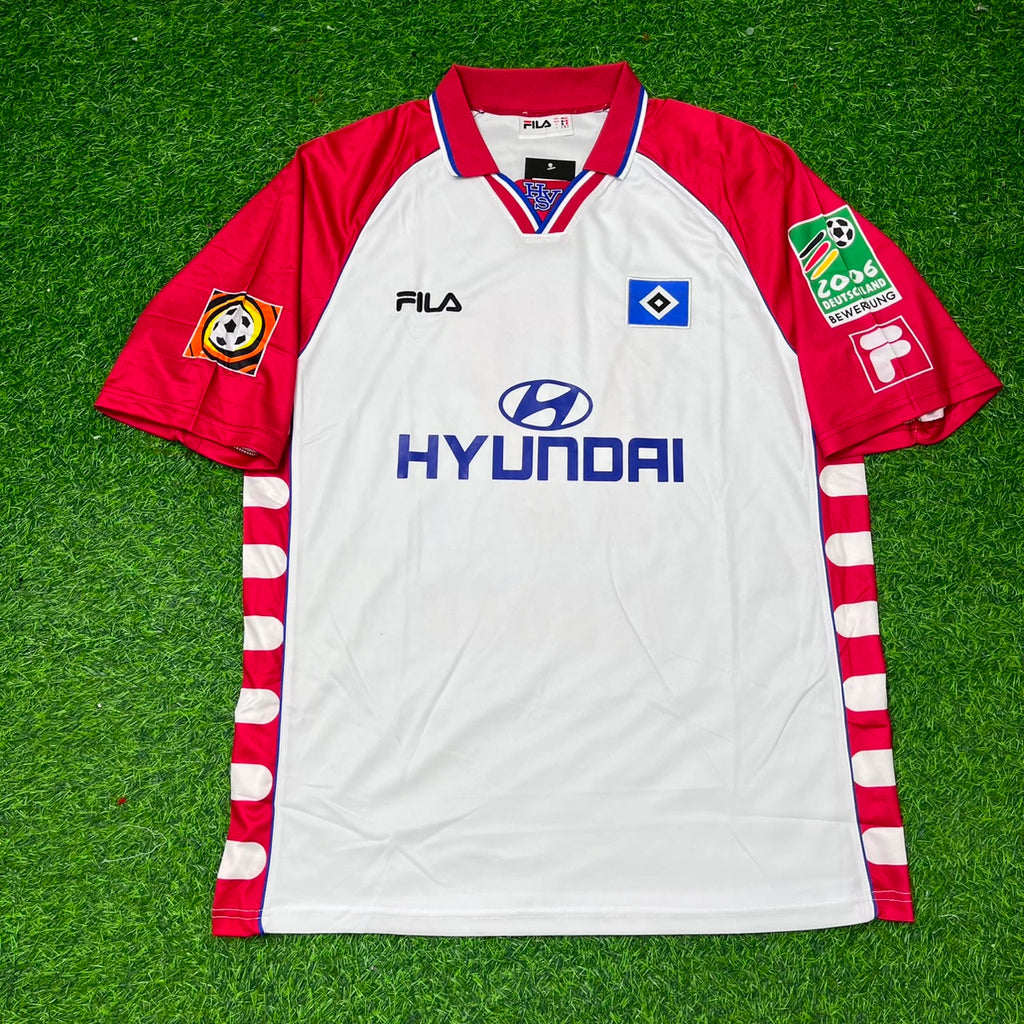 Anthony Yeboah Hamburger SV 1999/00 Heim Retro – Front View