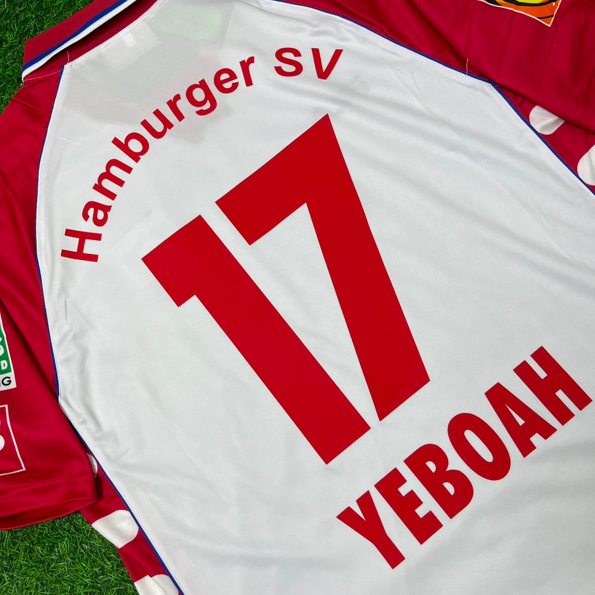 Anthony Yeboah Hamburger SV 1999/00 Heim Retro – Detailed View