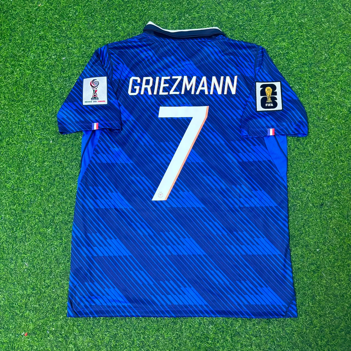 2026 Antoine Griezmann #10 France Home Blue Football Jersey – Back View
