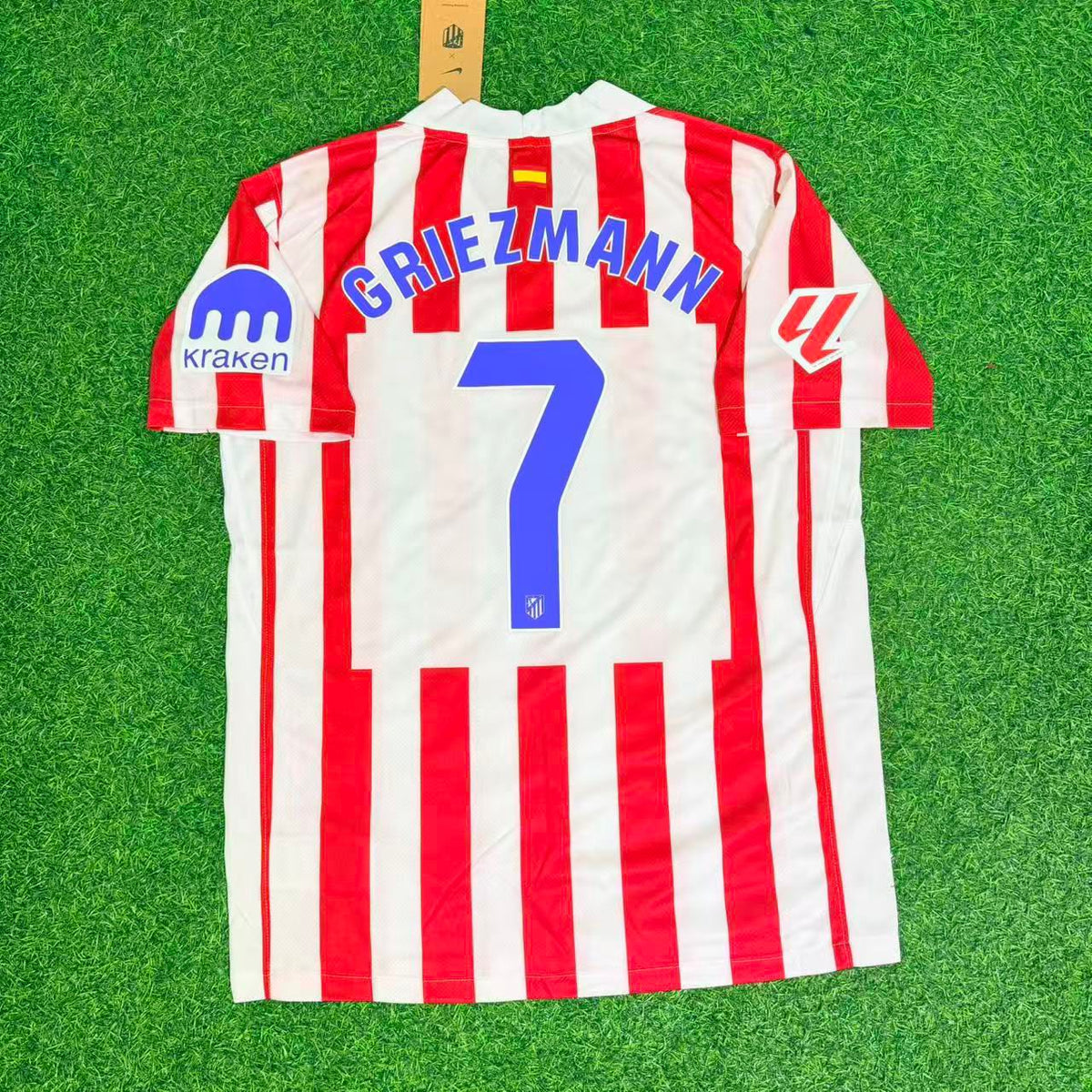 2026 Antoine Griezmann Atletico Madrid Final Season New Football Jersey – Back View