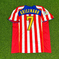 Atletico Madrid SpiderMan Retro Football Jersey – Antoine Griezmann – Back View