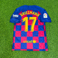 Antoine Griezmann – Barcelona 2019/20 Home Retro Jersey – Back View