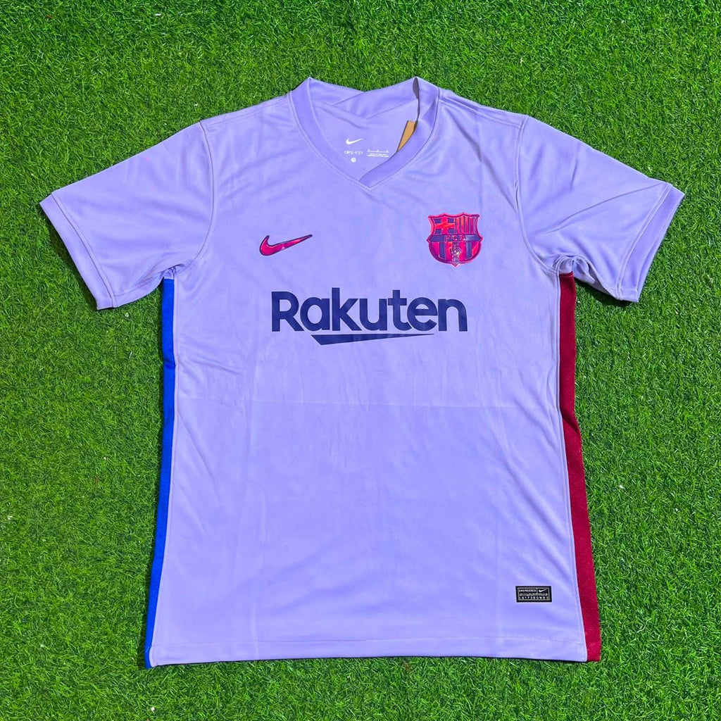 Sergio Busquets #5 Barcelona 2021-22 Season Retro Jersey – Front View