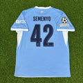 Manchester City 2026-27 Home New Season Champions League Patch Jersey – Antoine Semenyo #42 – Back View