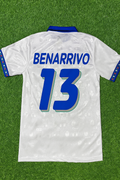 Italy 1994 World Cup White Retro Football Jersey – Antonio Benarrivo – Back View