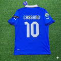 Italy Euro 2012 Retro Home Jersey – Antonio Cassano 10- – Back View