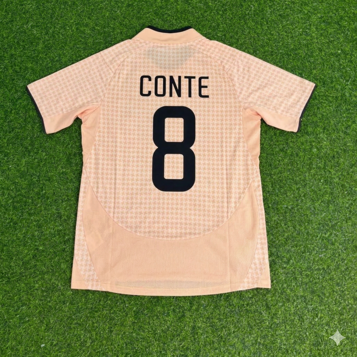 Juventus 2003/2004 Away Retro Football Jersey – Antonio Conte 8 – Back View