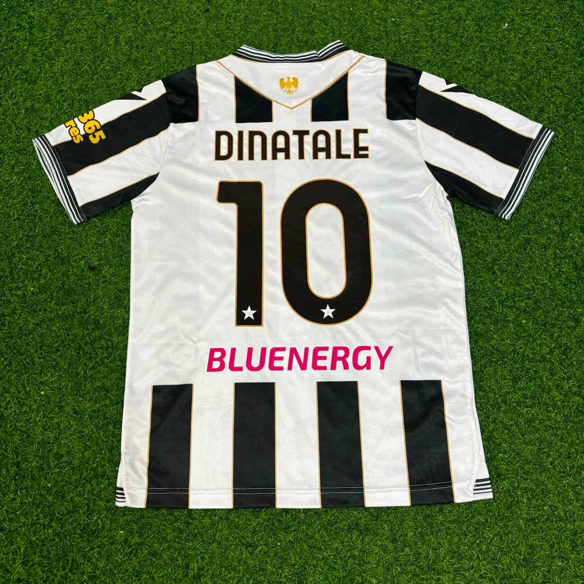 Antonio Di Natale Udinese Calcio Retro Football Jersey – Back View