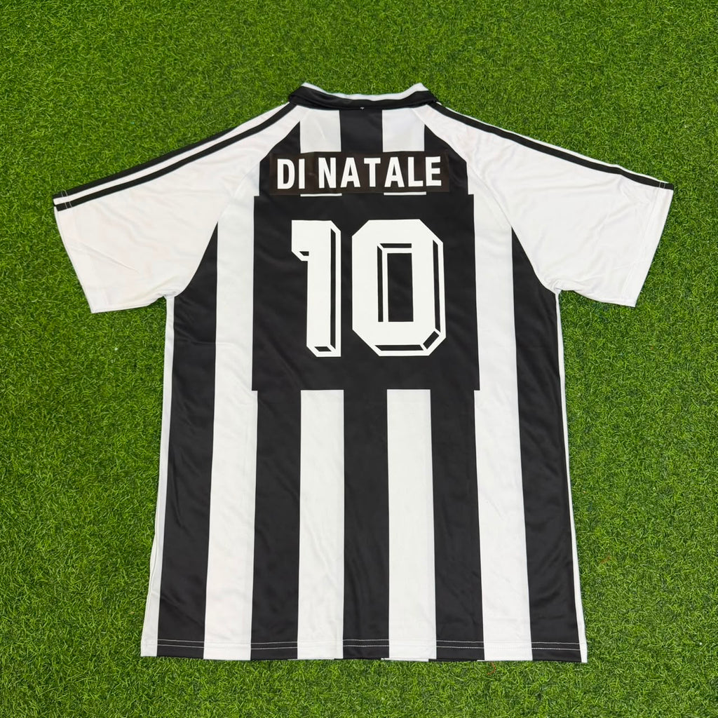 Antonio Di Natale Udinese Calcio 1991/92 Season Retro Football Jersey – Back View