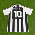 Antonio Di Natale Udinese Calcio 1991/92 Season Retro Football Jersey – Back View